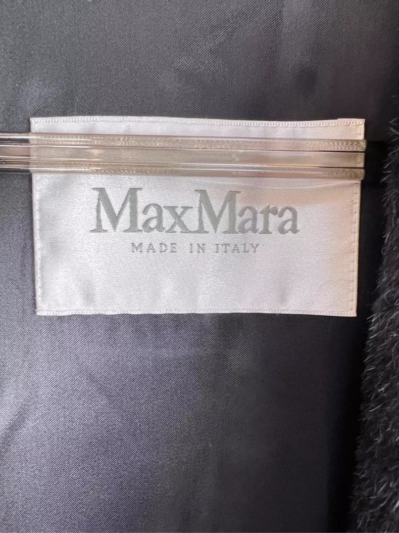 Max Mara MaxMara Black Camel Hair Robe Coat -dmc Size US M / EU 48-50 / 2 - 5 Thumbnail