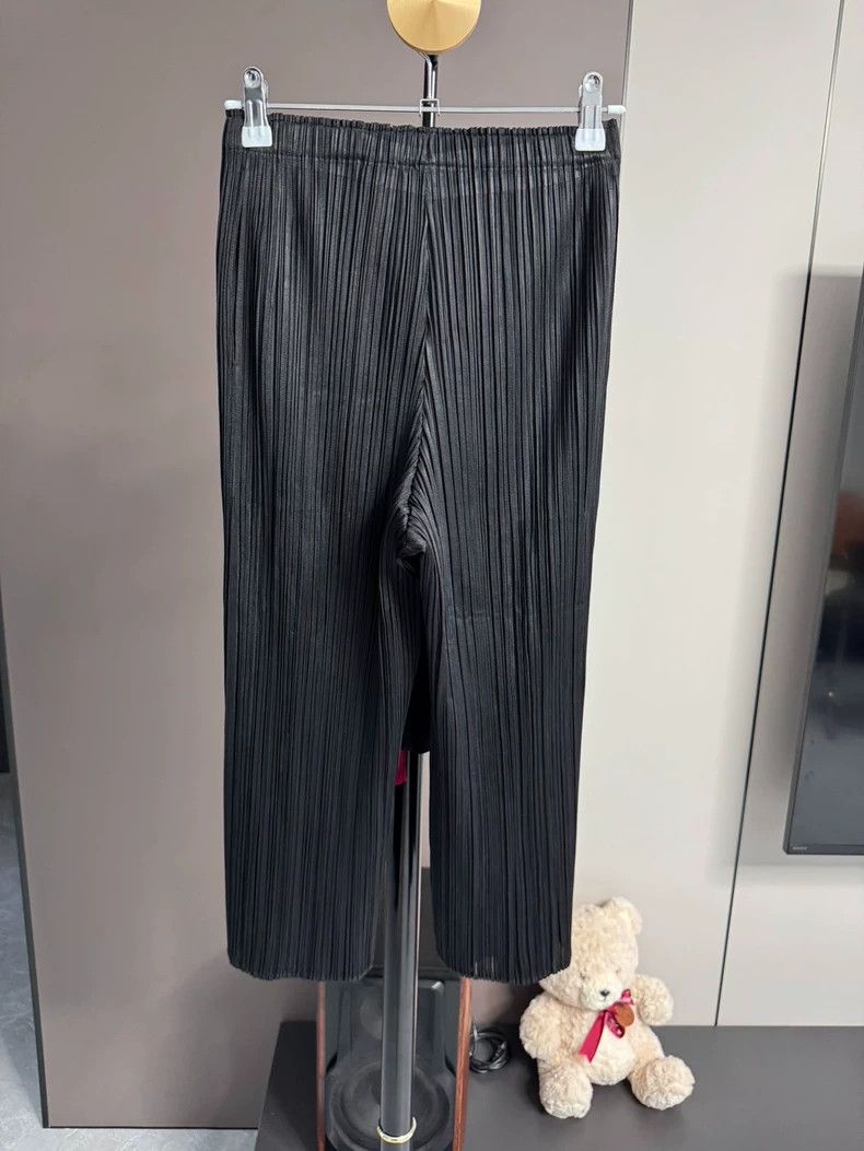 Issey Miyake Issey Miyake PP Series Pleated Black Pants -dmc Size US 26 / EU 42 - 3 Thumbnail