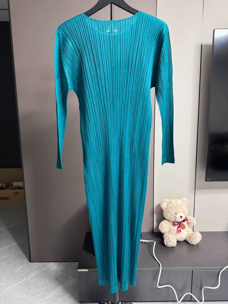 Issey Miyake Issey Miyake PP Pleated Long Dress -dmc Size 36" / US 14 / IT 50 - 3 Thumbnail
