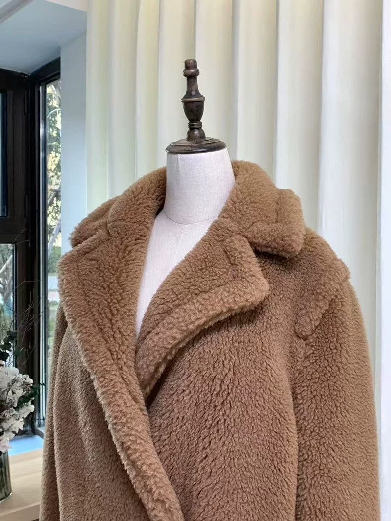 Max Mara Maxmara Classic Teddy Bear Coat -dmc Size L / US 10 / IT 46 - 4 Thumbnail