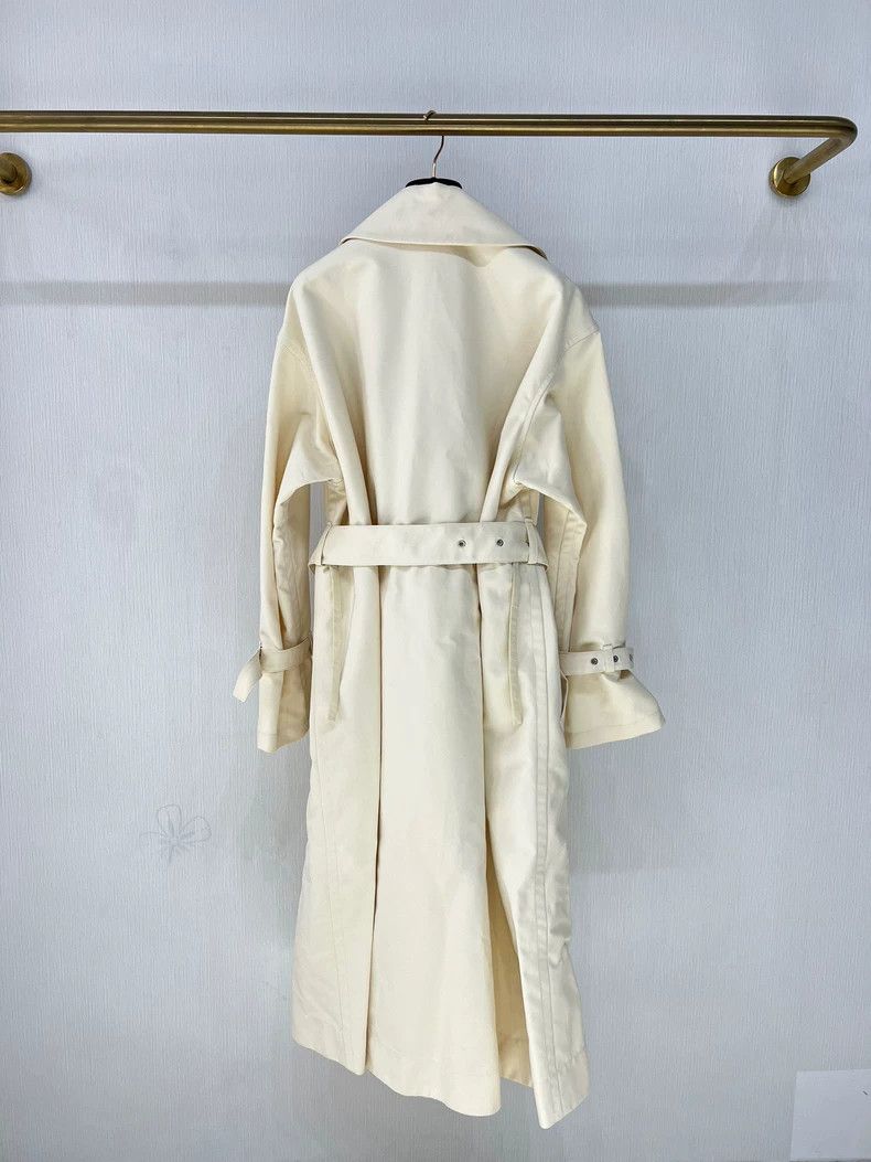 Jil Sander Jil Sander Beige Trench Coat -dmc Size US L / EU 52-54 / 3 - 3 Thumbnail