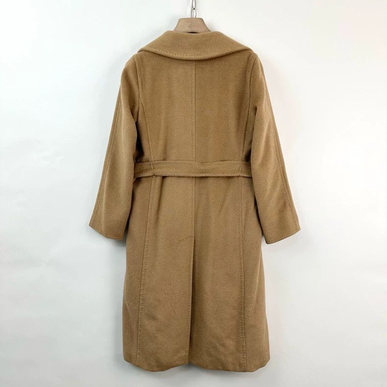 Vintage Max Mara Belted Camel Collar Coat -dmc Size US XS / EU 42 / 0 - 4 Thumbnail
