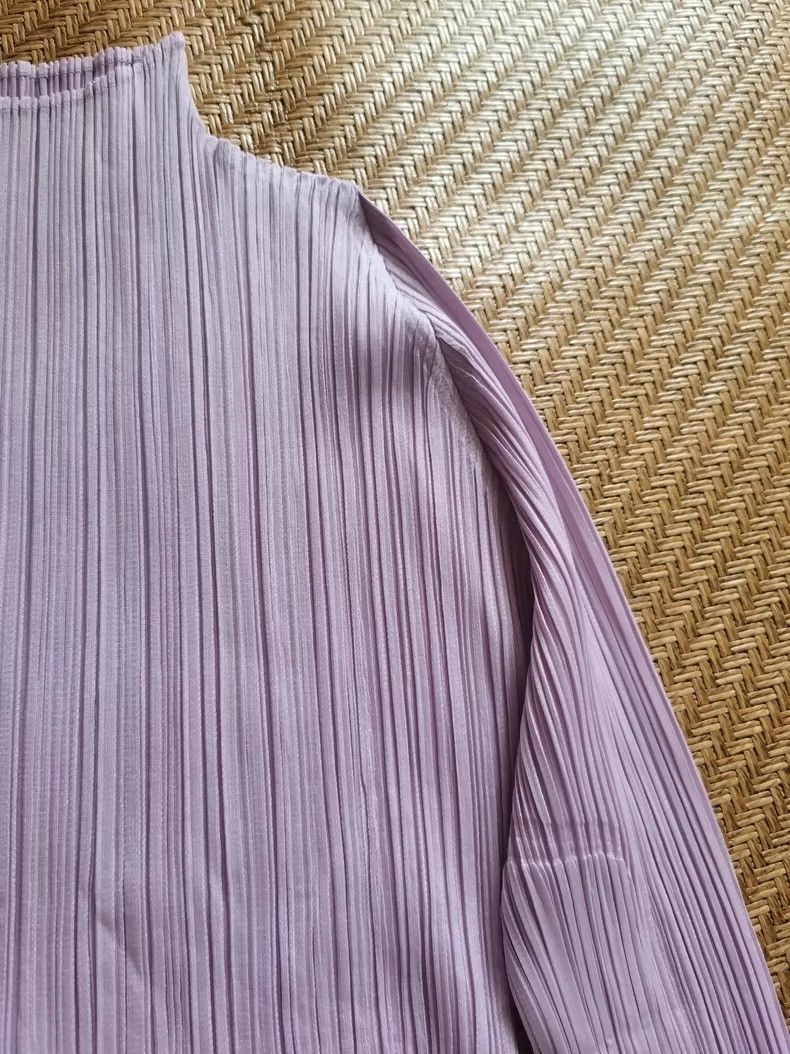 Issey Miyake Issey Miyake Pleated Turtleneck Top -dmc Size US M / EU 48-50 / 2 - 4 Thumbnail