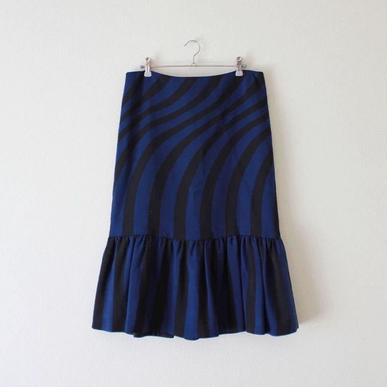 Dries Van Noten Dries Van Noten 2014AW Stripe Skirt -dmc Size US 32 / EU 48 - 4 Thumbnail