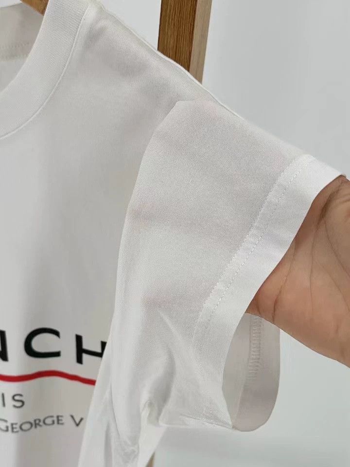 Givenchy GIVENCHY Paris White Cotton Short-Sleeve T-Shirt -dmc Size US XS / EU 42 / 0 - 5 Thumbnail