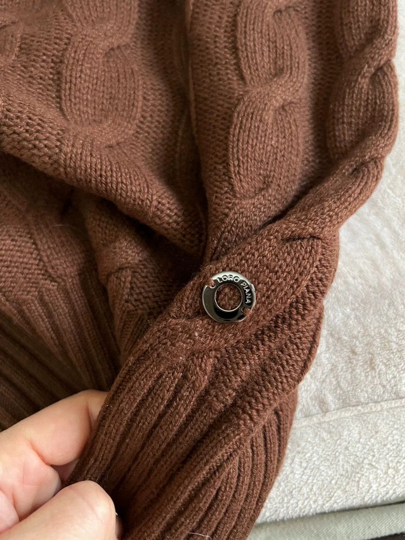 Loro Piana Loro Piana Cable Knit Cashmere Sweater -dmc Size US M / EU 48-50 / 2 - 4 Thumbnail
