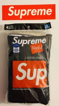 Supreme 4-Pack Supreme Hanes Boxers - S