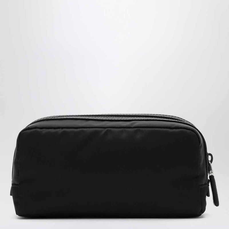 Prada Prada Black Re-Nylon Beauty Case With Logo Size ONE SIZE - 2 Thumbnail