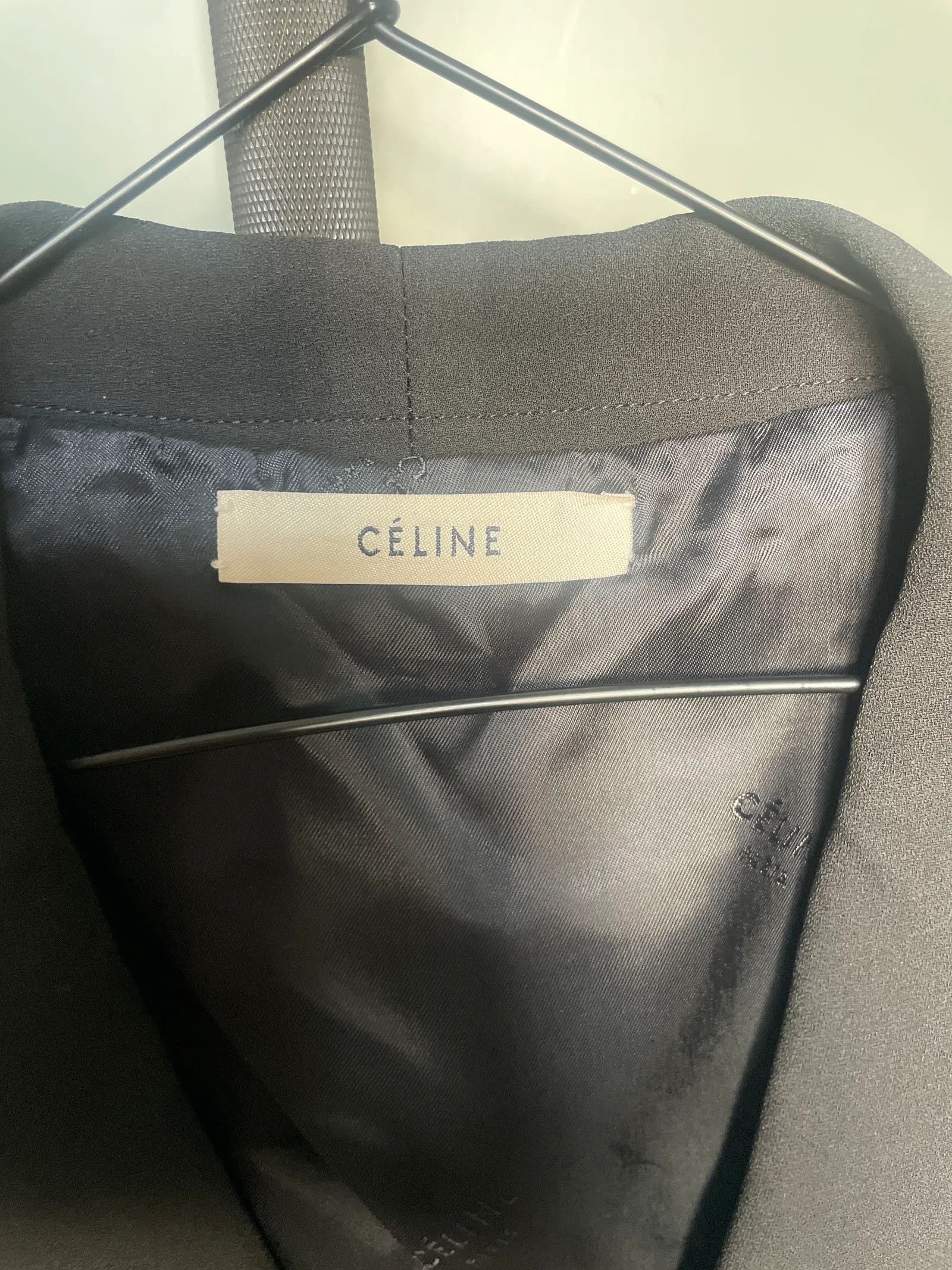 Celine Céline Celine short tux jacket Blazer Size M / US 6-8 / IT 42-44 - 2 Thumbnail