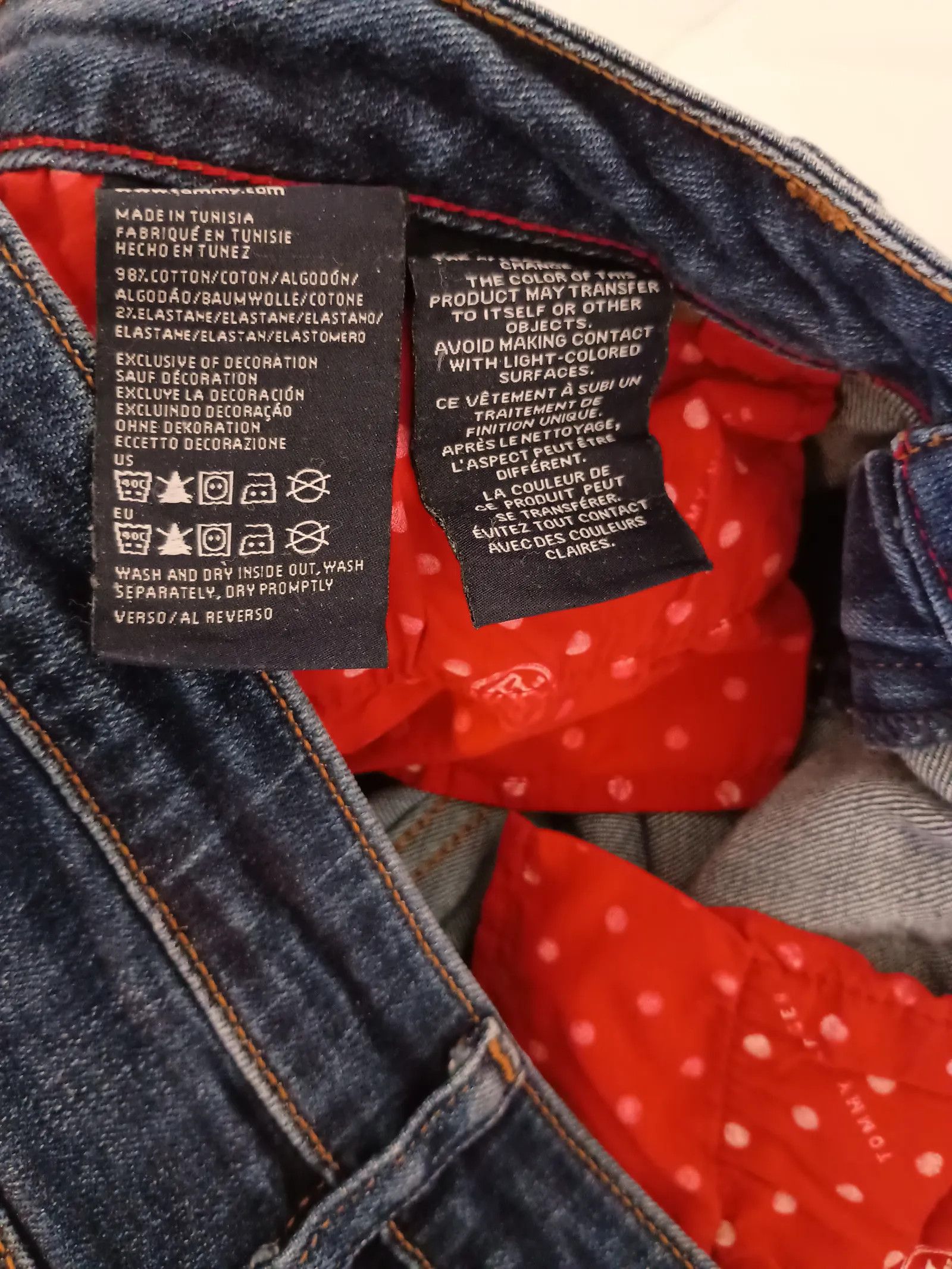 Tommy Hilfiger Tommy Hilfiger Rome Jeans Size 29" - 4 Thumbnail