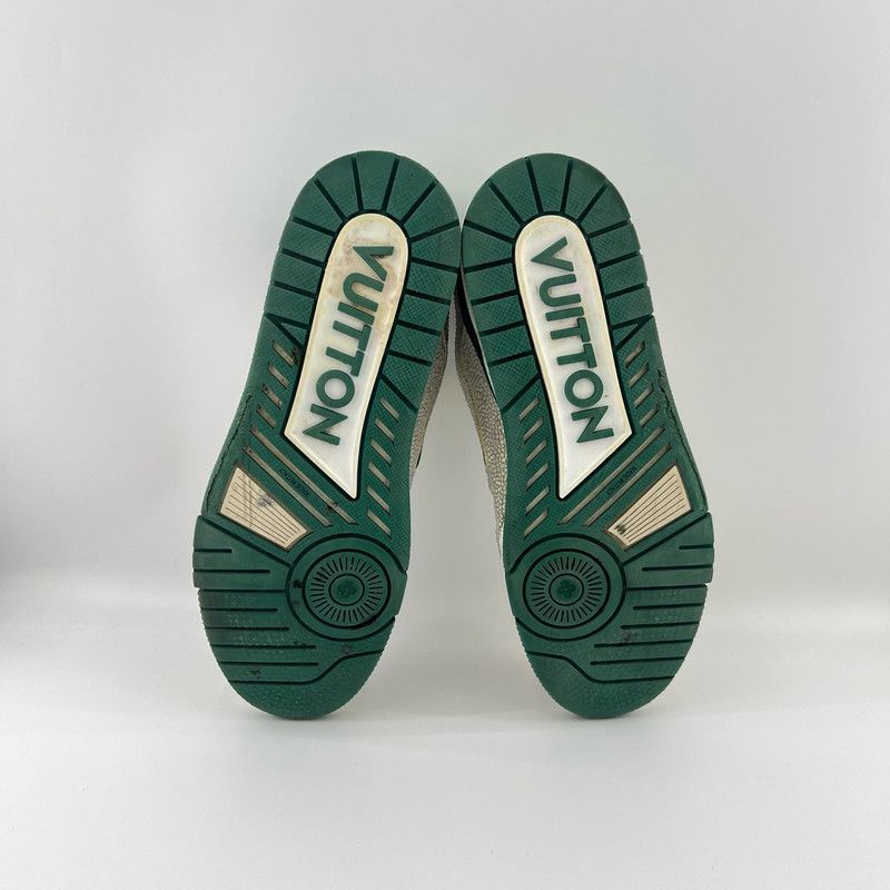 Louis Vuitton Louis Vuitton Diamond Trainer Low Top Sneakers 0079 Size US 8.5 / EU 41-42 - 4 Thumbnail