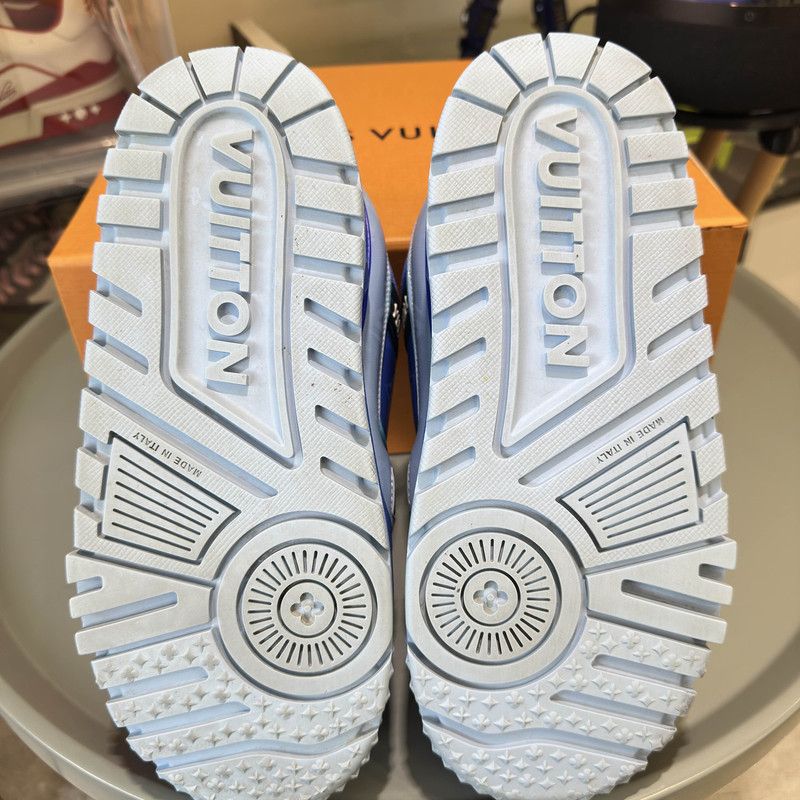 Louis Vuitton Louis Vuitton Trainer Maxi Low Top Sneakers 0079 Size US 8.5 / EU 41-42 - 4 Thumbnail