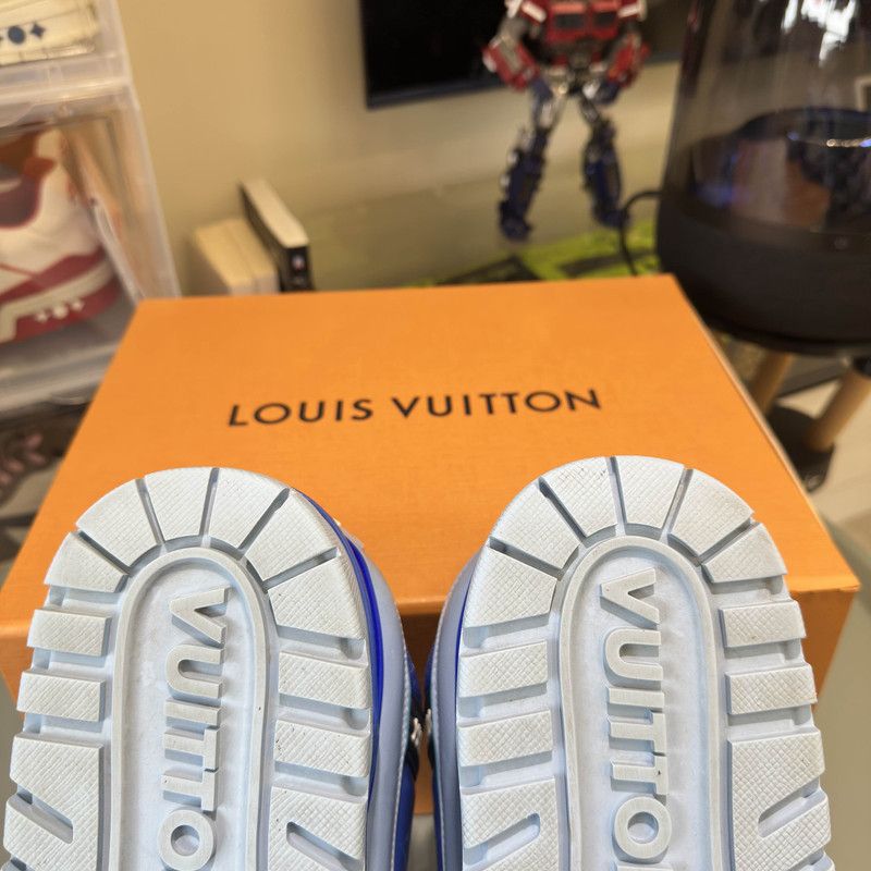Louis Vuitton Louis Vuitton Trainer Maxi Low Top Sneakers 0079 Size US 8.5 / EU 41-42 - 7 Thumbnail