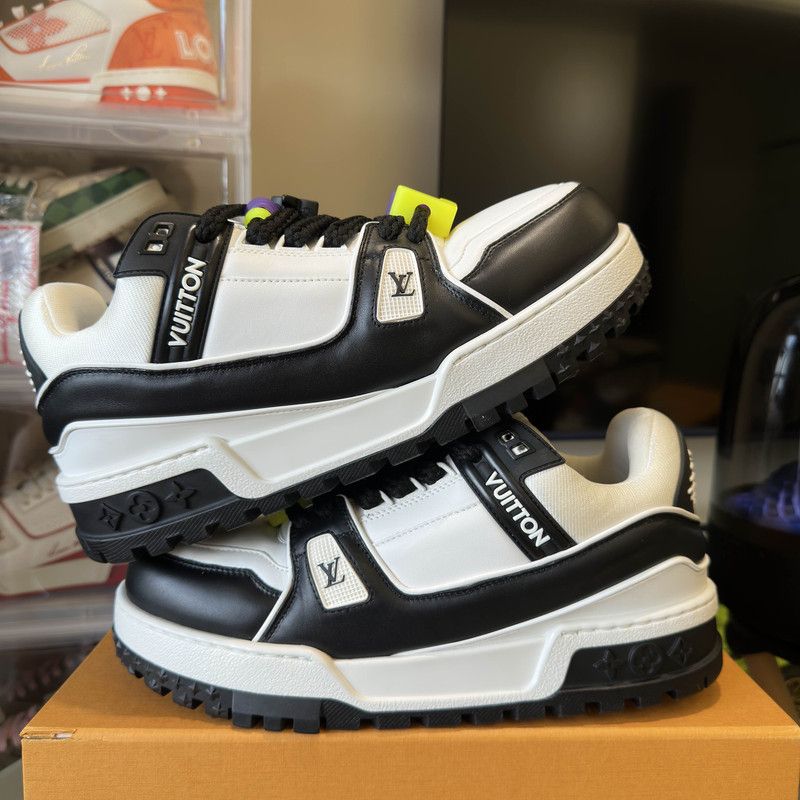 Louis Vuitton Louis Vuitton Trainer Maxi Low-Top Sneakers 0079 Size US 8.5 / EU 41-42 - 8 Thumbnail