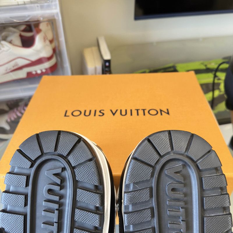 Louis Vuitton Louis Vuitton Trainer Maxi Low-Top Sneakers 0079 Size US 8.5 / EU 41-42 - 7 Thumbnail