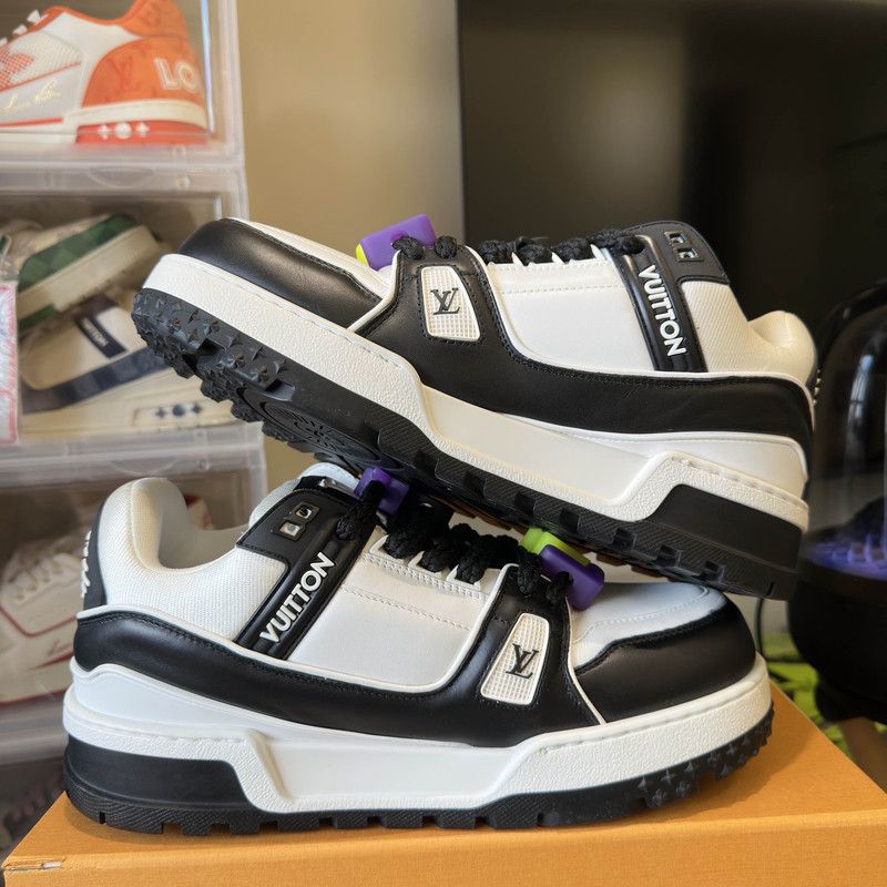 Louis Vuitton Louis Vuitton Trainer Maxi Low-Top Sneakers 0079 Size US 8.5 / EU 41-42 - 9 Thumbnail