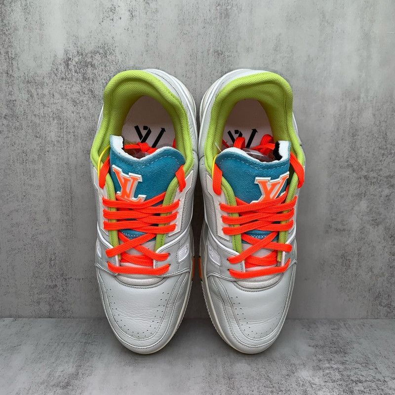 Louis Vuitton Louis Vuitton Upcycled Trainer Sneakers for Men 0079 Size US 8 / EU 41 - 6 Thumbnail