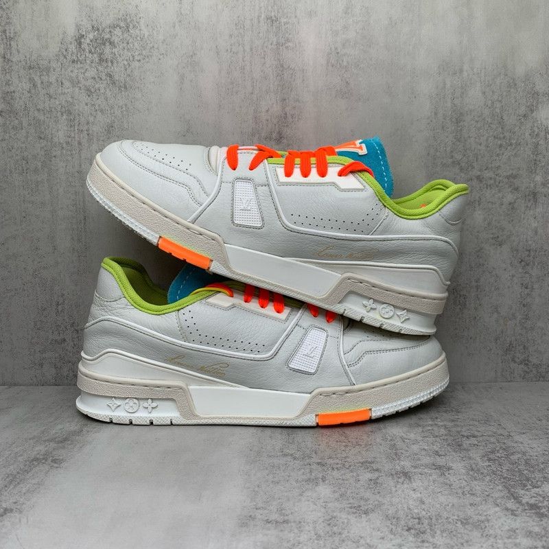 Louis Vuitton Louis Vuitton Upcycled Trainer Sneakers for Men 0079 Size US 8 / EU 41 - 2 Thumbnail