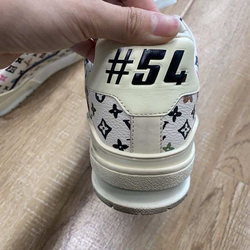 Louis Vuitton Tyler x Louis Vuitton Patterned Low-Top Sneakers 0079 Size US 8.5 / EU 41-42 - 11 Thumbnail