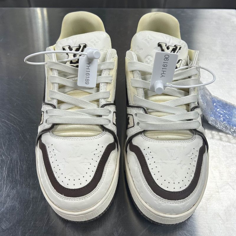 Louis Vuitton Louis Vuitton Tyler x Trainer Low Top Sneakers 0079 Size US 5.5 / EU 38 - 2 Thumbnail