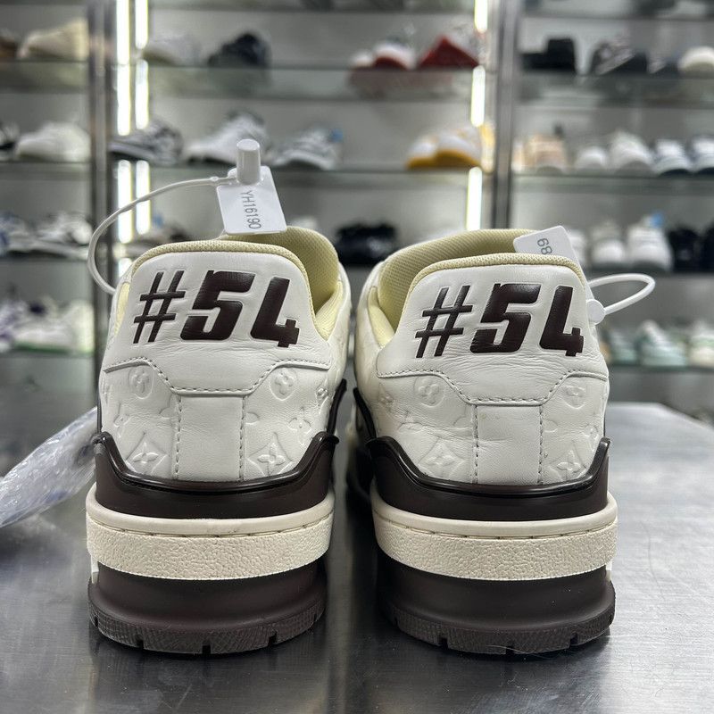 Louis Vuitton Louis Vuitton Tyler x Trainer Low Top Sneakers 0079 Size US 5.5 / EU 38 - 3 Thumbnail