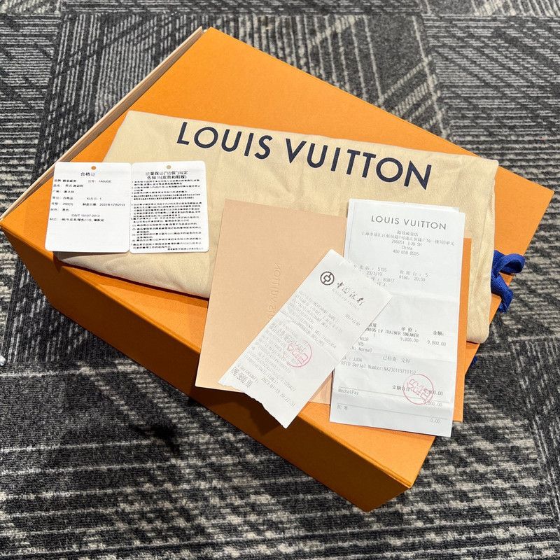 Louis Vuitton Louis Vuitton Panda Print Low Top Sneakers 0079 Size US 11 / EU 44 - 8 Thumbnail