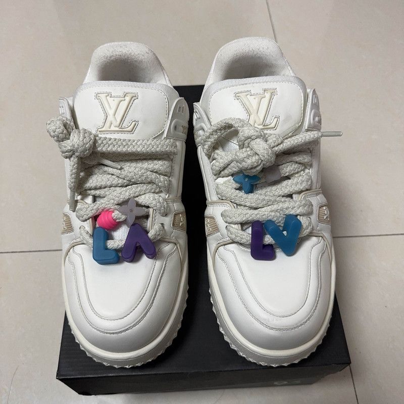 Louis Vuitton Louis Vuitton Trainer Maxi Low-Top Fashion Sneakers 0079 Size US 10.5 / EU 43-44 - 2 Thumbnail