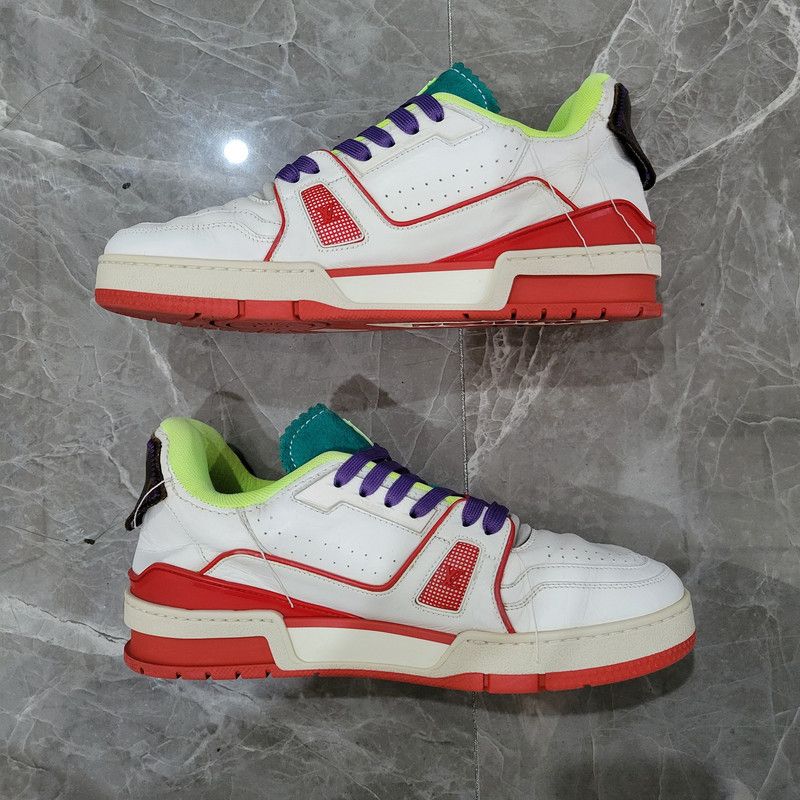 Louis Vuitton Louis Vuitton Upcycling Trainer Leather Low Top Sneakers 0079 Size US 8.5 / EU 41-42 - 10 Thumbnail