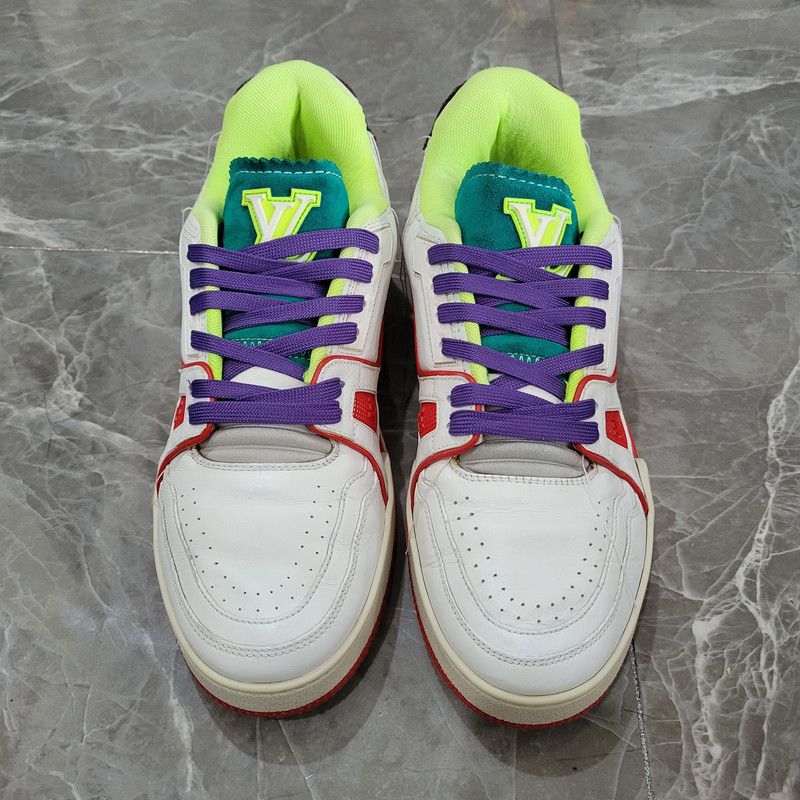 Louis Vuitton Louis Vuitton Upcycling Trainer Leather Low Top Sneakers 0079 Size US 8.5 / EU 41-42 - 2 Thumbnail