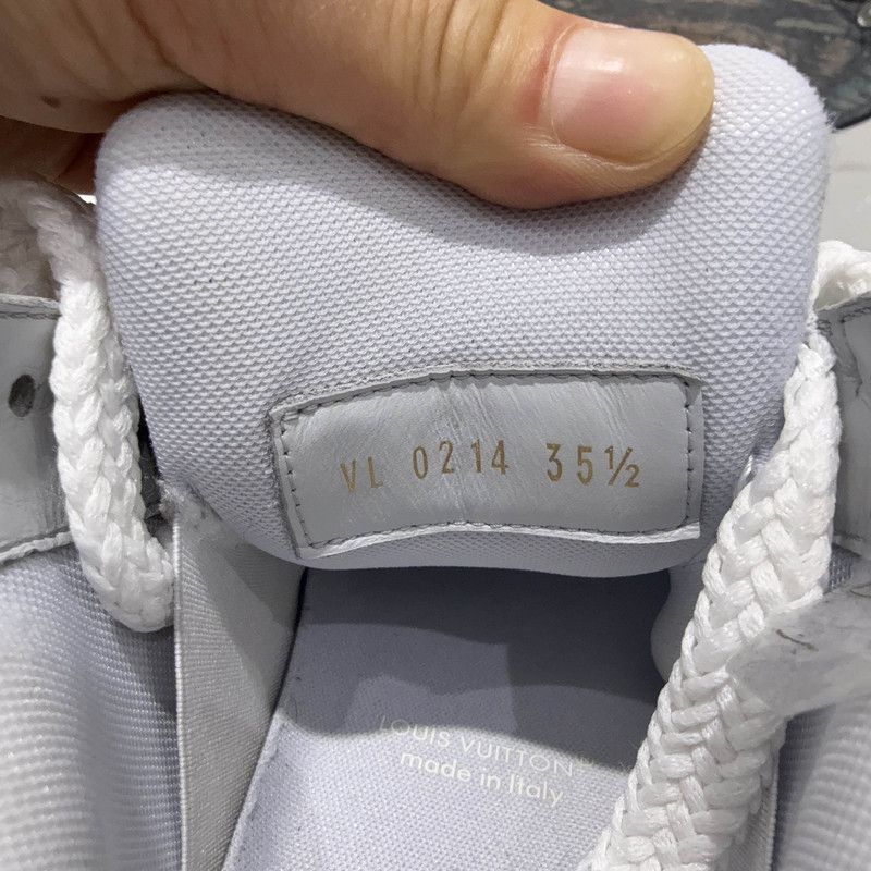 Louis Vuitton Louis Vuitton Trainer Maxi Low-Top Sneakers 0079 Size US 5.5 / EU 38 - 5 Thumbnail
