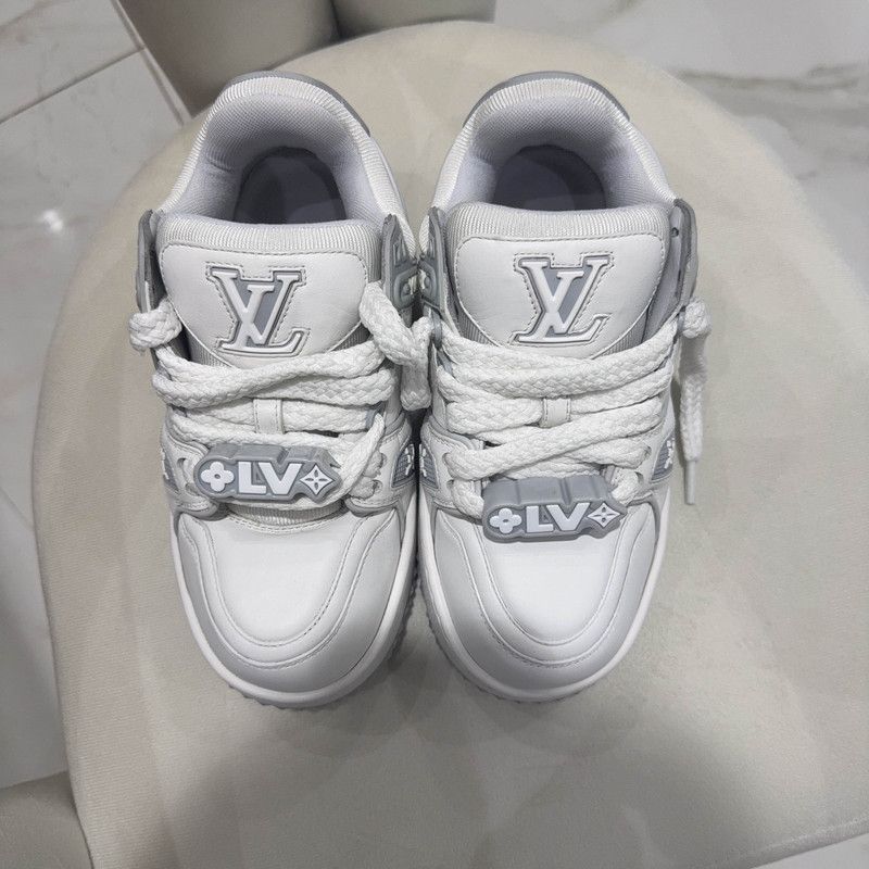 Louis Vuitton Louis Vuitton Trainer Maxi Low-Top Sneakers 0079 Size US 5.5 / EU 38 - 2 Thumbnail