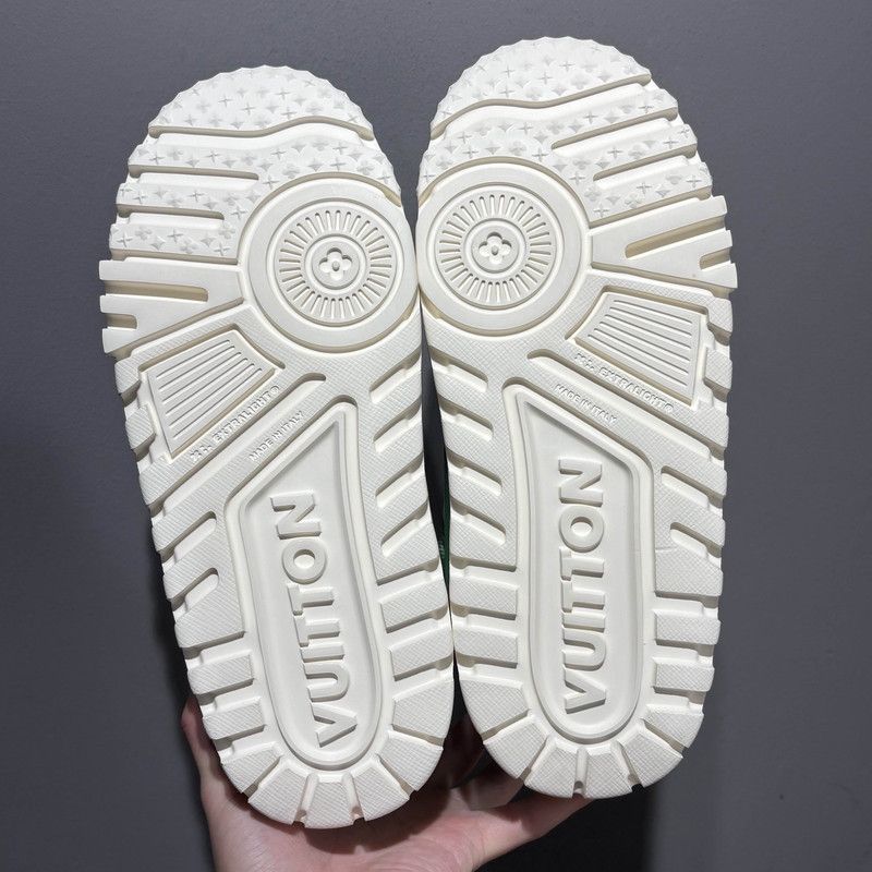 Louis Vuitton Louis Vuitton Trainer Maxi Green Low Top Sneakers 0079 Size US 7.5 / EU 40-41 - 4 Thumbnail