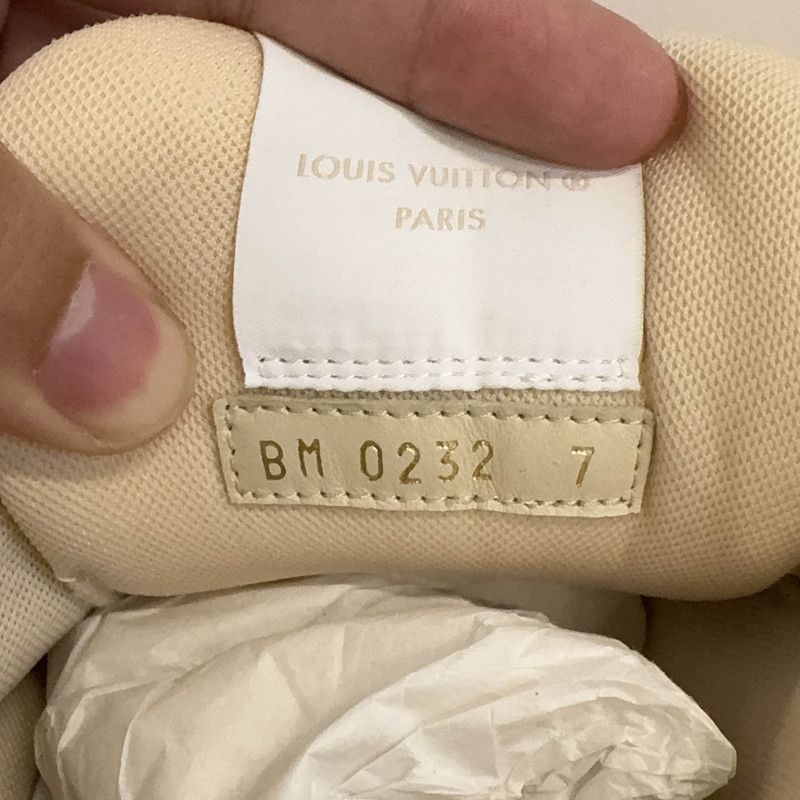 Louis Vuitton Louis Vuitton Low-top Trainer Sneakers in Khaki 0079 Size US 8 / EU 41 - 5 Thumbnail