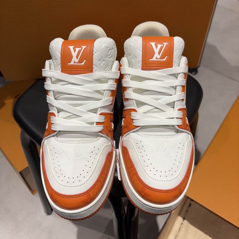 Louis Vuitton Louis Vuitton Trainer Leather Sneakers 0079 Size US 7.5 / EU 40-41 - 2 Thumbnail