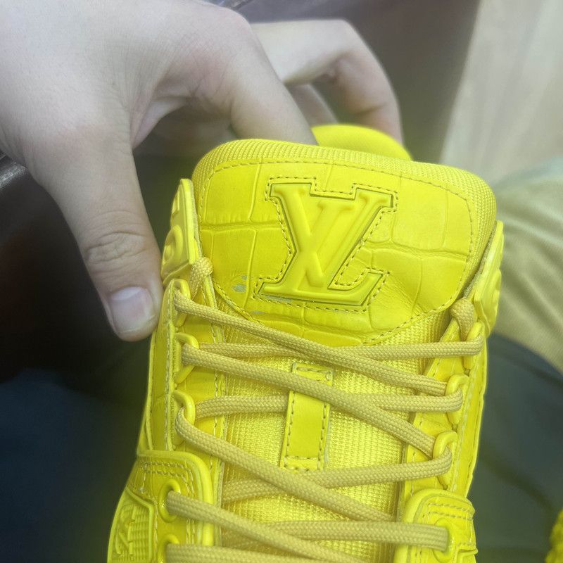Louis Vuitton Louis Vuitton Trainer Maxi Leather Sneakers 0079 Size US 5.5 / EU 38 - 7 Thumbnail