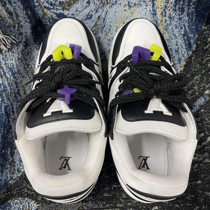 Louis Vuitton Louis Vuitton Trainer Maxi Low Top Sneakers 0079 Size US 9.5 / EU 42-43 - 8 Thumbnail