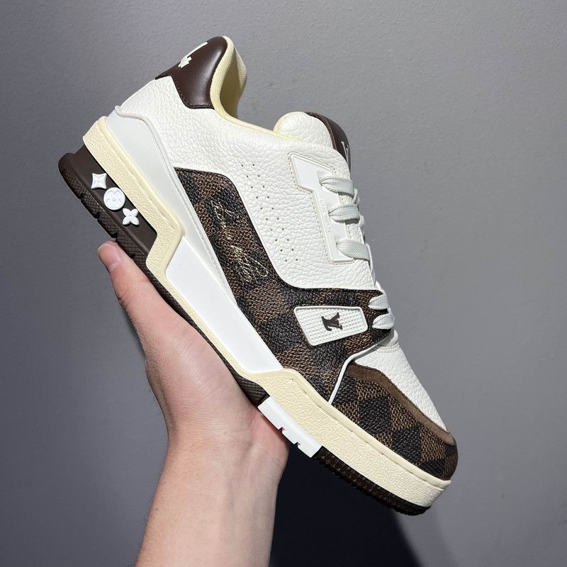 Louis Vuitton Louis Vuitton Low Top Trainer Sneakers for All 0079 Size US 8.5 / EU 41-42 - 14 Thumbnail
