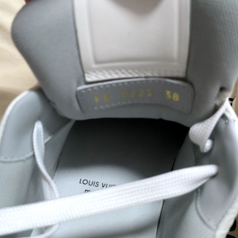 Louis Vuitton Louis Vuitton White Cement Low-Top Sneakers 0079 Size US 7.5 / EU 40-41 - 5 Thumbnail