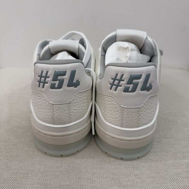 Louis Vuitton Louis Vuitton Trainer White Leather Low-Top Sneakers 0079 Size US 8.5 / EU 41-42 - 3 Thumbnail