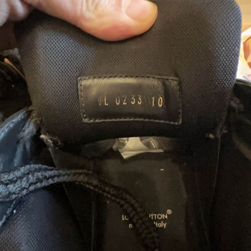 Louis Vuitton Louis Vuitton Trainer Maxi Black Low-Top Sneakers 0079 Size US 10.5 / EU 43-44 - 5 Thumbnail