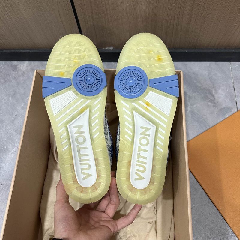Louis Vuitton Louis Vuitton Colorful Trainer Sneakers for Men 0079 Size US 7.5 / EU 40-41 - 4 Thumbnail