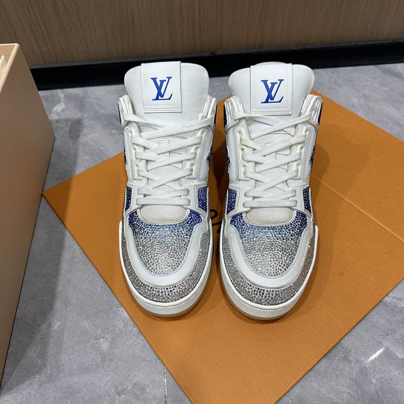 Louis Vuitton Louis Vuitton Colorful Trainer Sneakers for Men 0079 Size US 7.5 / EU 40-41 - 2 Thumbnail