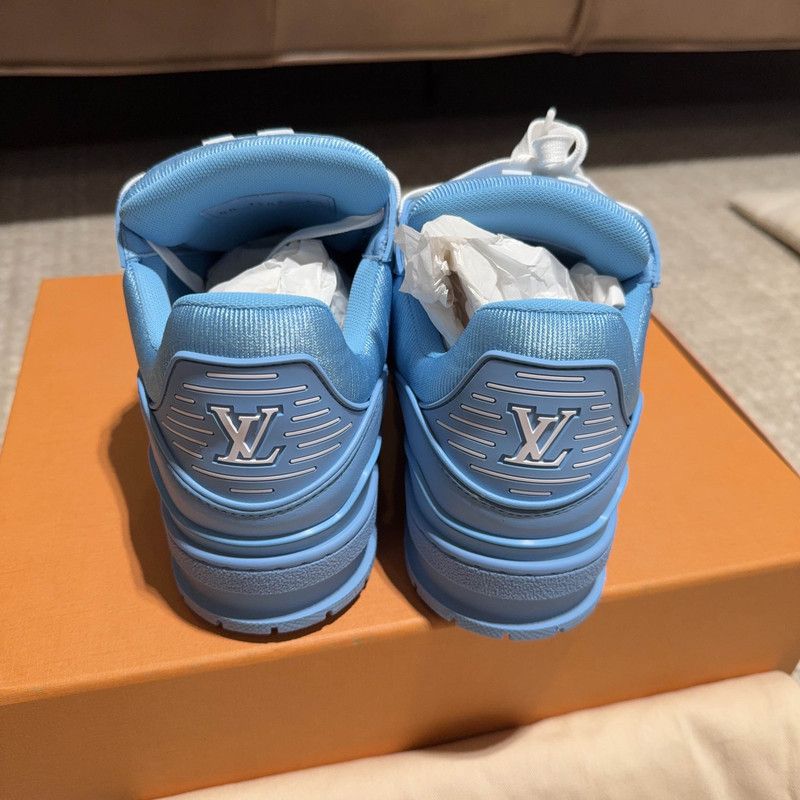 Louis Vuitton Louis Vuitton Trainer Low Top Fashion Sneakers 0079 Size US 8.5 / EU 41-42 - 3 Thumbnail