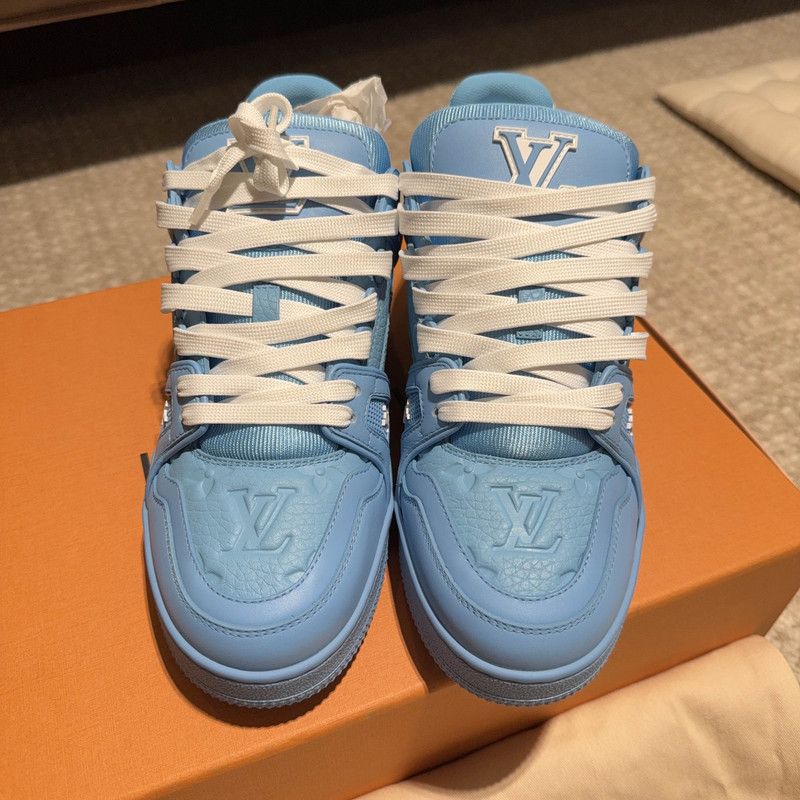 Louis Vuitton Louis Vuitton Trainer Low Top Fashion Sneakers 0079 Size US 8.5 / EU 41-42 - 2 Thumbnail