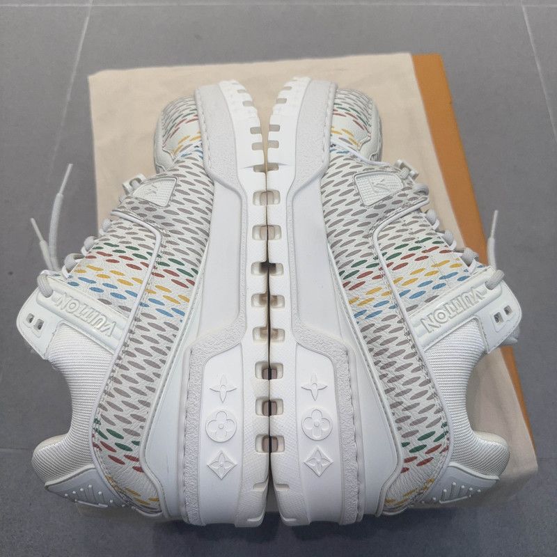 Louis Vuitton Louis Vuitton Trainer Low Top Sneakers for Men 0079 Size US 7.5 / EU 40-41 - 9 Thumbnail
