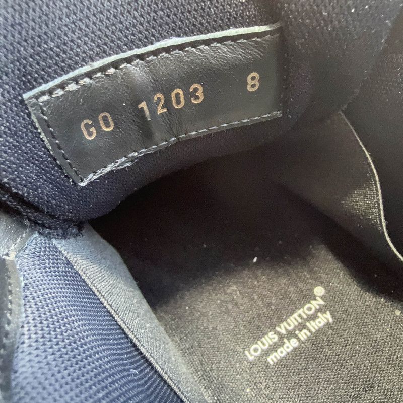 Louis Vuitton Louis Vuitton Trainer Maxi Black Low-Top Sneakers 0079 Size US 9.5 / EU 42-43 - 5 Thumbnail