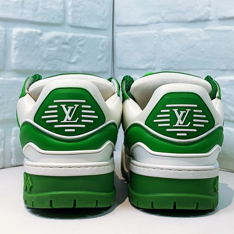 Louis Vuitton Louis Vuitton Trainer Maxi Low Top Fashion Sneakers 0079 Size US 7.5 / EU 40-41 - 3 Thumbnail