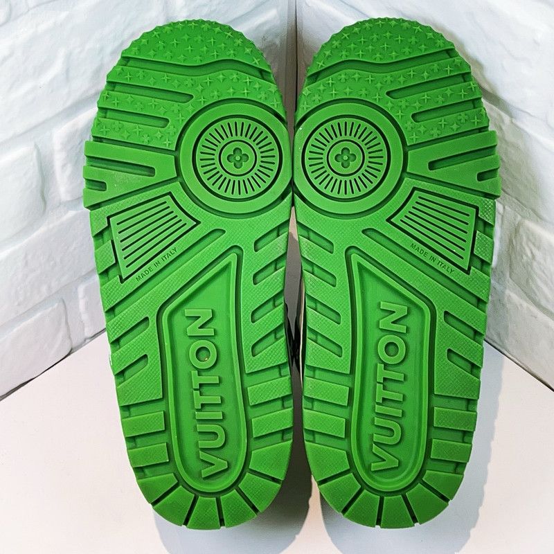 Louis Vuitton Louis Vuitton Trainer Maxi Low Top Fashion Sneakers 0079 Size US 7.5 / EU 40-41 - 4 Thumbnail