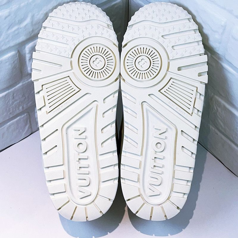 Louis Vuitton Louis Vuitton Trainer Maxi Vintage Low-Top Sneakers 0079 Size US 9.5 / EU 42-43 - 4 Thumbnail