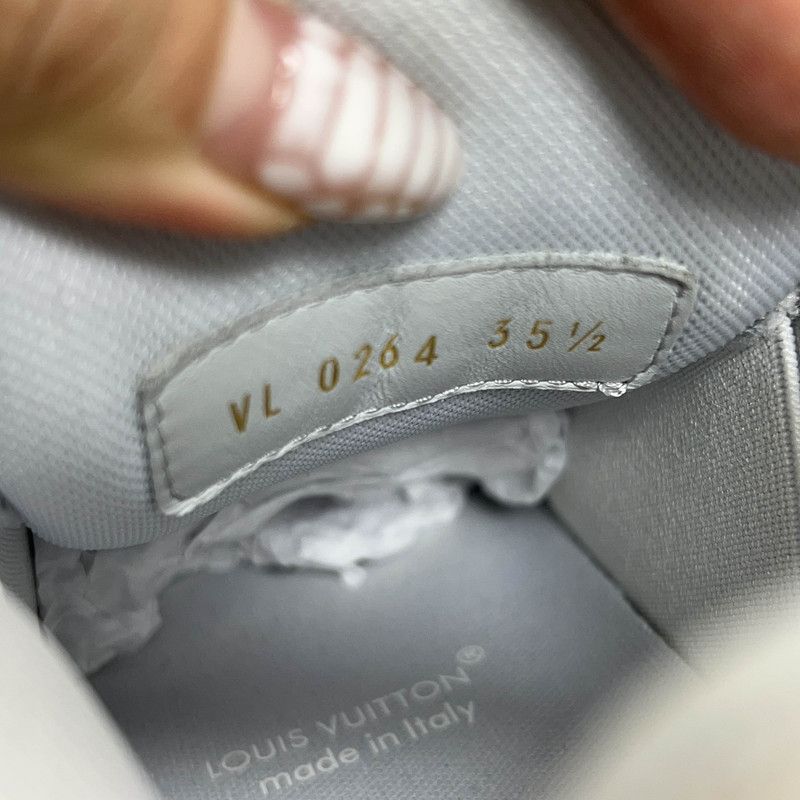 Louis Vuitton Louis Vuitton Trainer Maxi Leather Low Top Sneakers 0079 Size US 5.5 / EU 38 - 5 Thumbnail